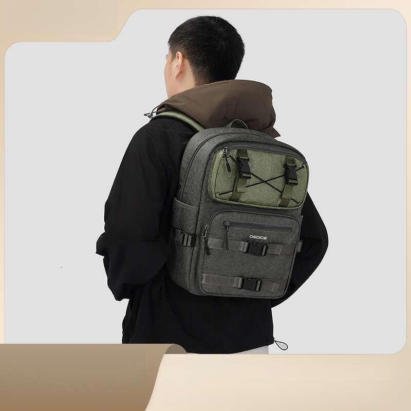 Backpack British For Men Paper Lightweight Casual College Student Laptop Bag New