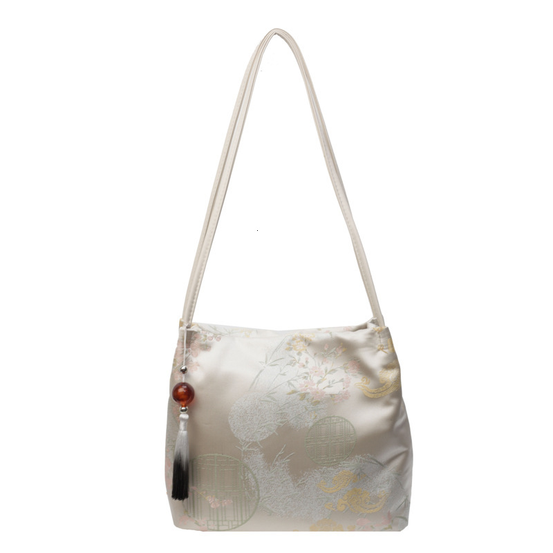 Free shipping designer Chinese Style Large Capacity Underarm Bag for Women 2025 New Fashion Trendy Bucket Bag for Work Commute Tote Bag