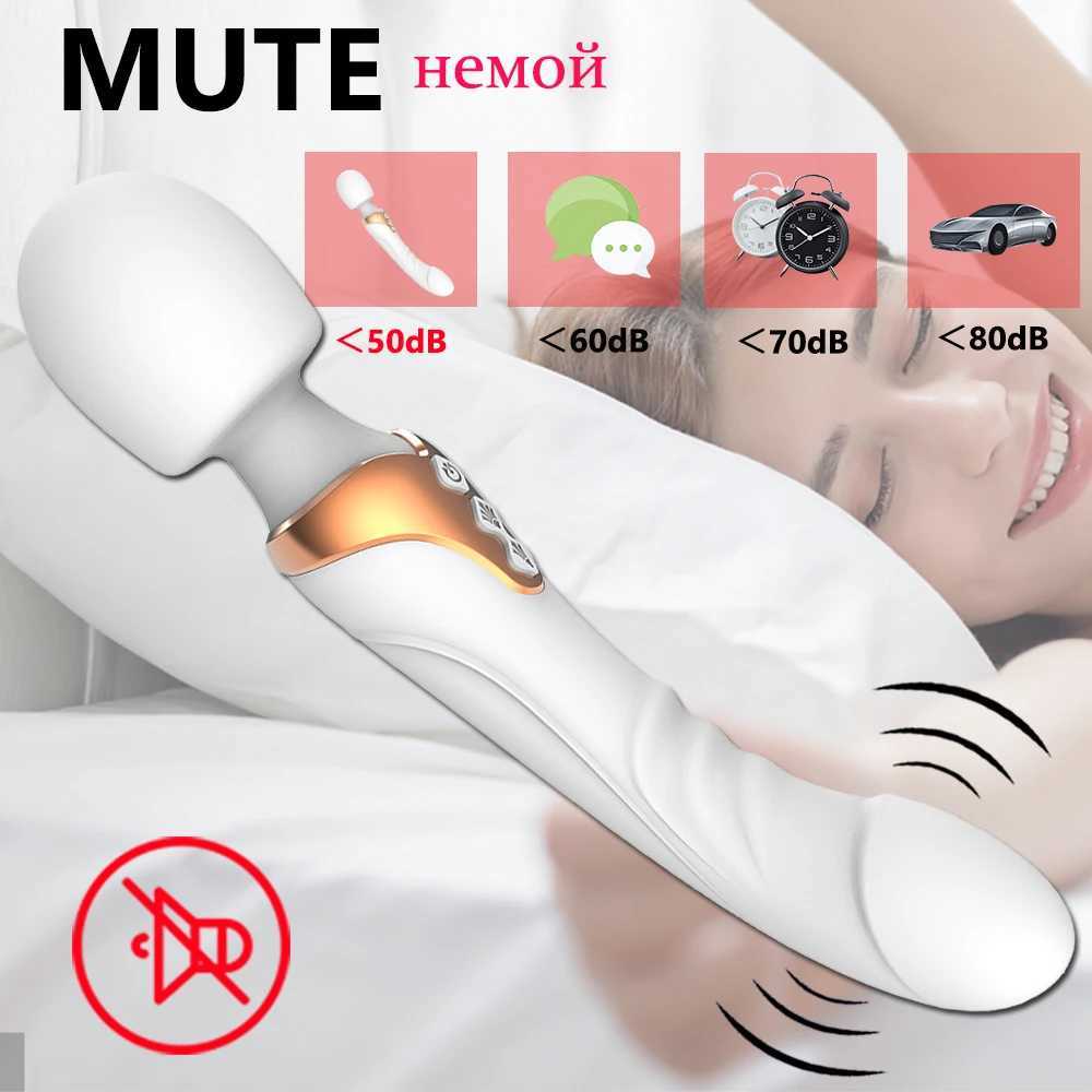 Powerful Dildo Vibrator Dual Motor Silicone Large Size Wand G-Spot Massager Sex Toy For Couples Clitoris Stimulator for Adults XJ250618