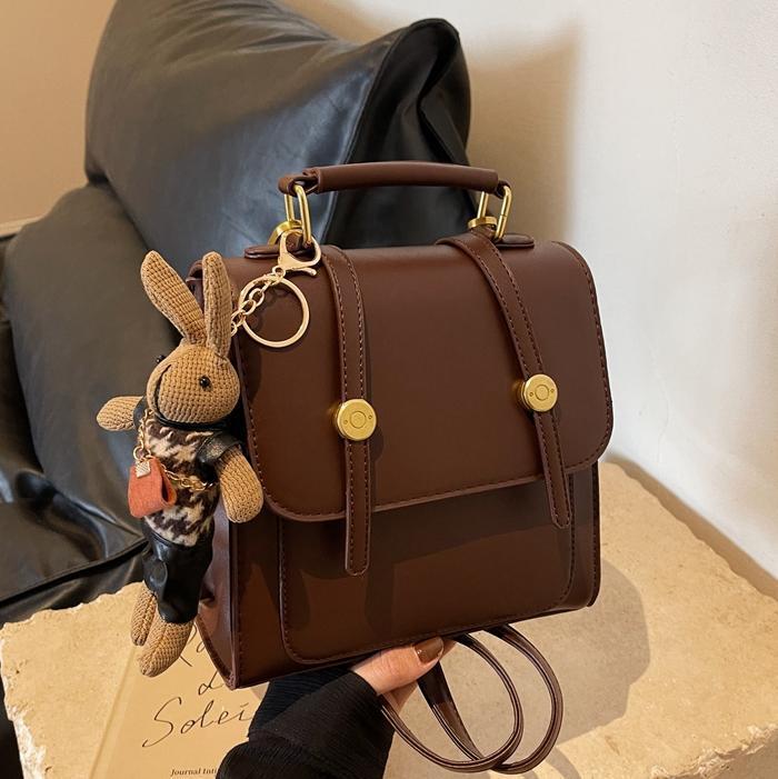Free shipping designer Korean Style Travel Backpack 2025 New Niche Design Fashionable Women Vintage Versatile Handbag