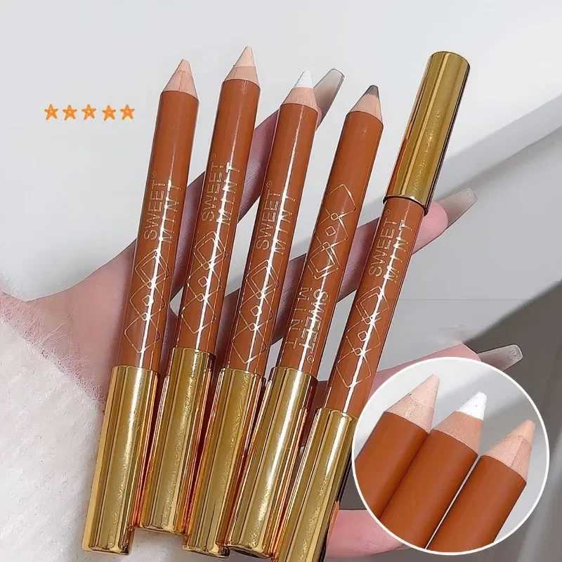 2 in 1 Face Contouring Stick Matte Highlighters Nose Shadow Cream Double-ended Facial Contour Stick Lasting Face Makeup Cosmetic XJ250618