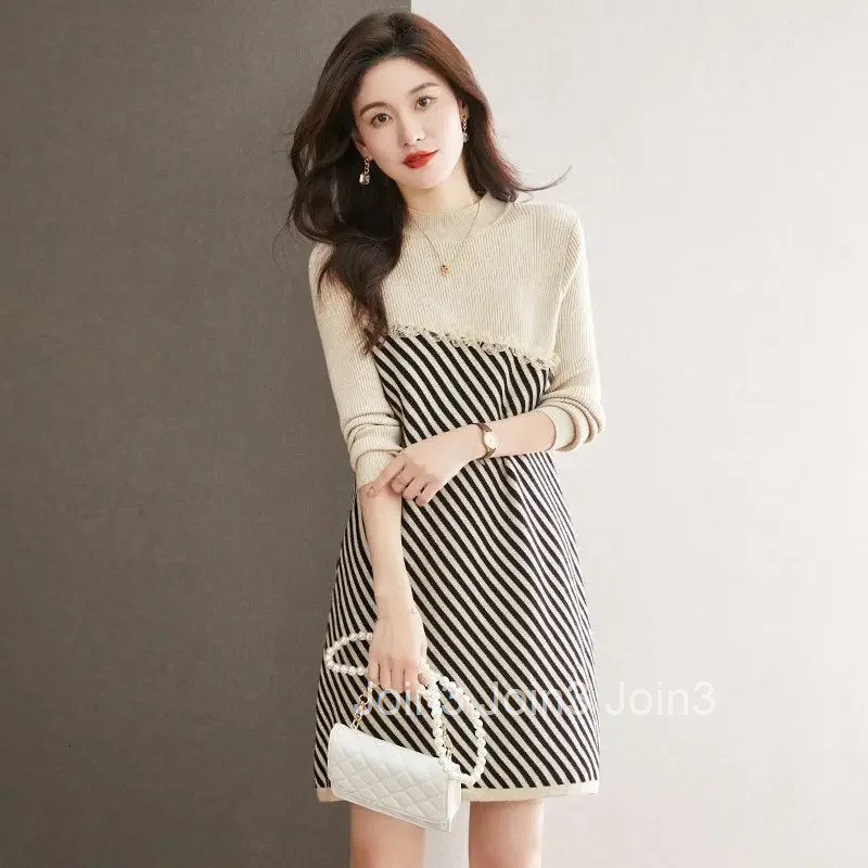 One-piece Cover Up Crochet Dresses for Women Knee Length Midi Korean Style Woman Knitted Dress Elastic Kpop Sensual Sexy Xxl Hot
