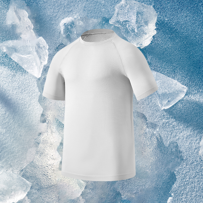 Breathable Athleisure Tee for Males Quick-Dry Material Ideal for Fitness and Everyday Wear During Summers