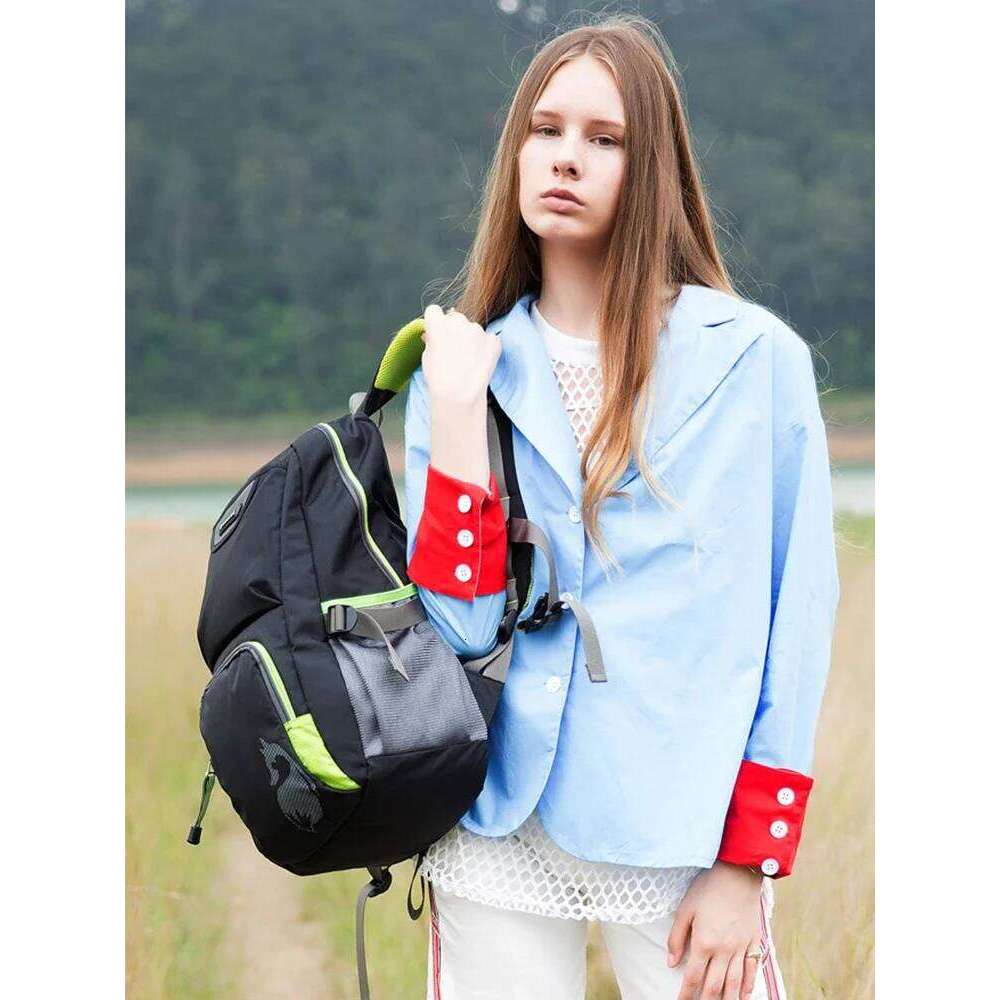 Fouvor Women's Sports 2025 Large Fashion Casual Backpack Travel Laptop Bags Stylish Teenage Youth School Bag 2717-08