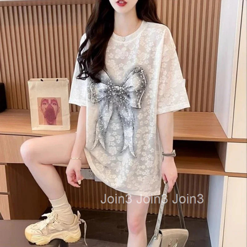 Sequin Woman Tops Graphic T Shirt for Women Cheap Clothes Trending Clothing Sales Korean Japanese Vintage Streetwear Style Yk2
