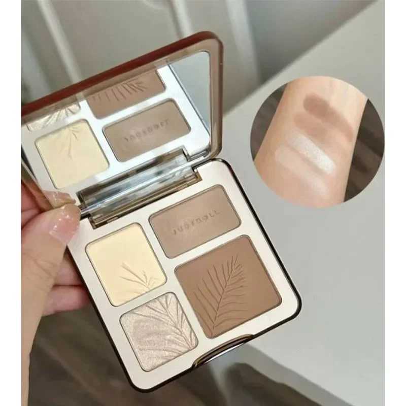Judydoll Facial Highlighter Makeup Palette Matte Shadow Shimmer Nose Natural Long Lasting Contour Cosmetics Makeup XJ250618