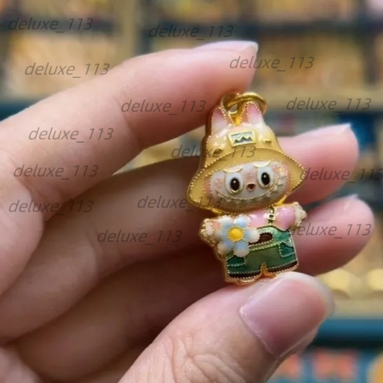 Cute Cartoon Necklace Ancient French Style Trendy Glaze Pendant Choker Light Fashion Versatile Gift