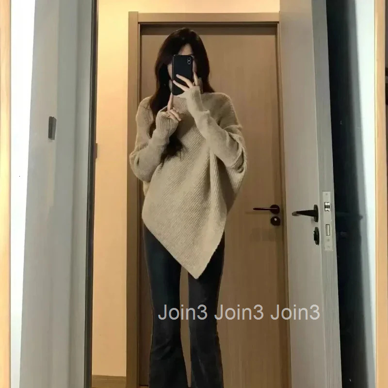 Ladies Pullovers Cheap Top Long Sleeve Korean Style Warm Aesthetic Attractive Casual Womens Knit Sweater New Knitwear Fall Y2k