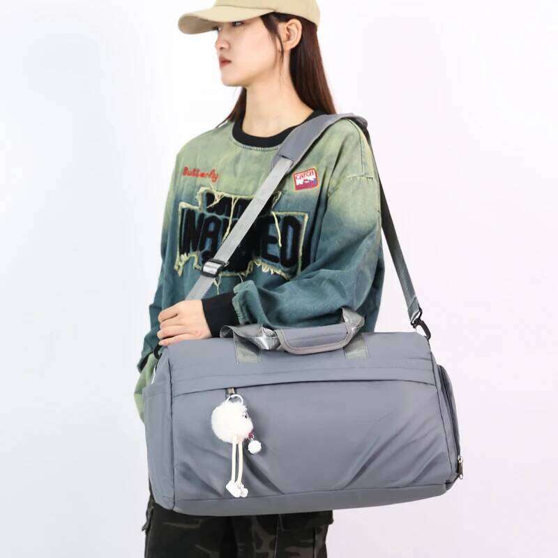 Bags For Women Large Capacity Solid Color Oxford Women's Boston Handbag Fiess Travel Bolsos De Mujer Designer Bag