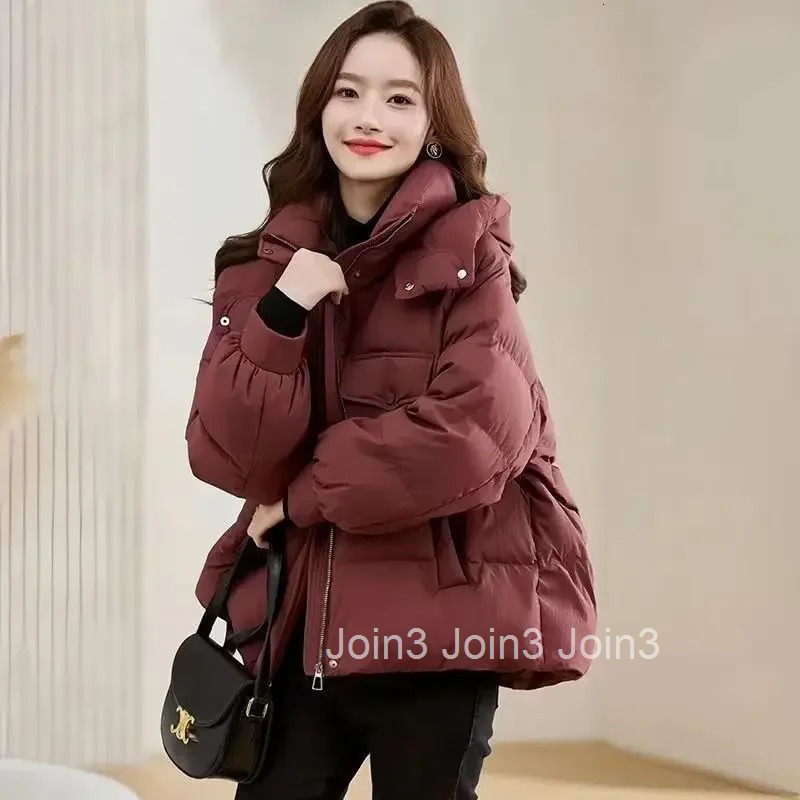 Hoodie Coats for Women Zip-up New in Outerwears Parkas Woman Luxury Demi-season Winter Clothes 2025 Warm Sale Lined Down Jackets