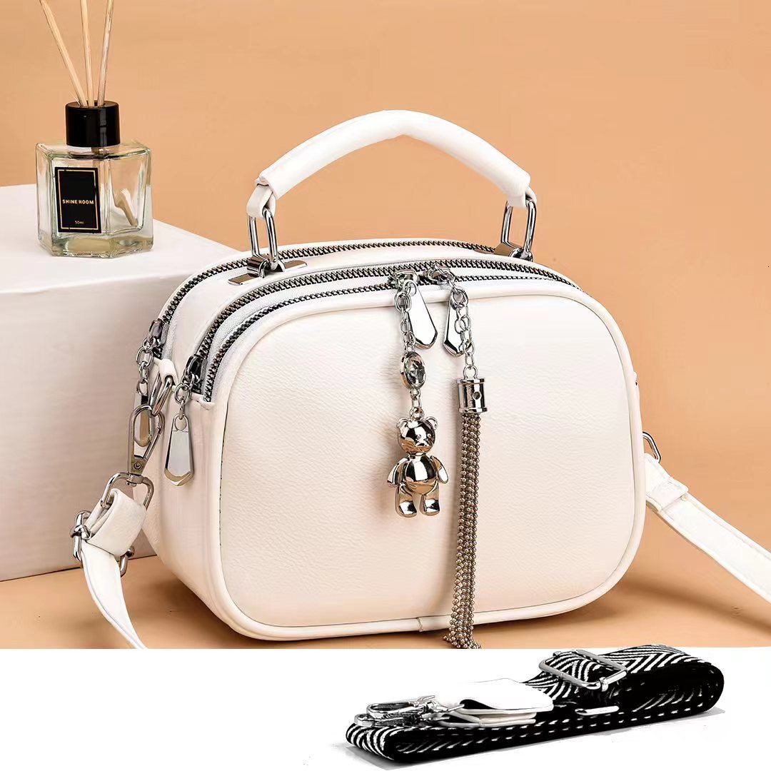Free Shipping 2025 New Designer Bag Casual High-quality Shopping Bag Fashionable Soft Leather Multifunctional Women's Single Shoulder Handbag