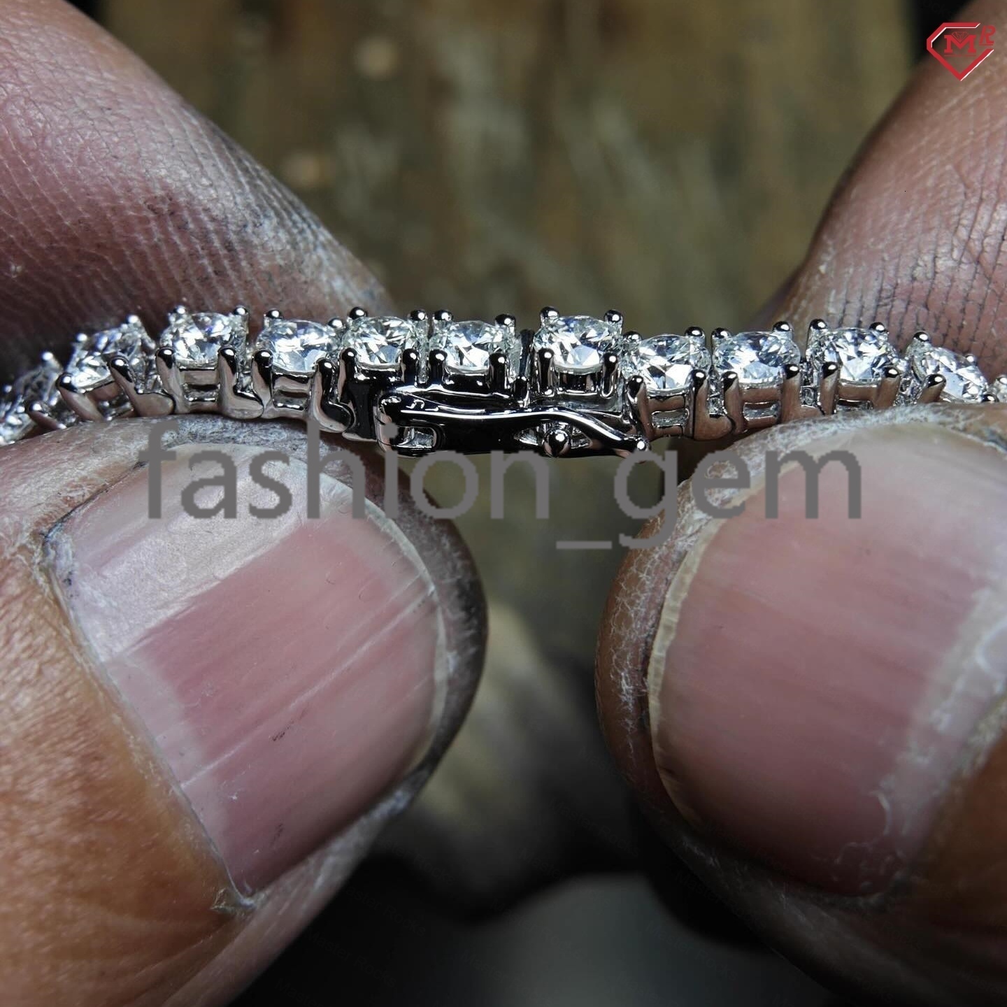 Factory Tennis Bracelet 4mm Women Men Elegant 925 Sterling Silver Iced Out VVS Moissanite Tennis Chain