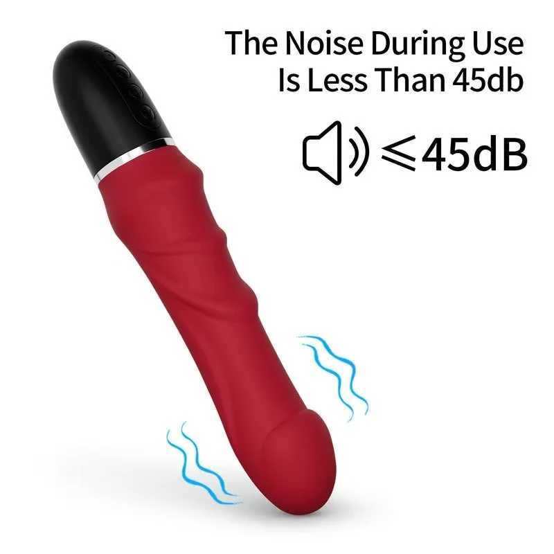 10 Modes Soft Silicone Vibrator Big Dildo Massager Female Masturbator for Couples G-spot Clitoral Stimulator Sex Toys for Women XJ250618