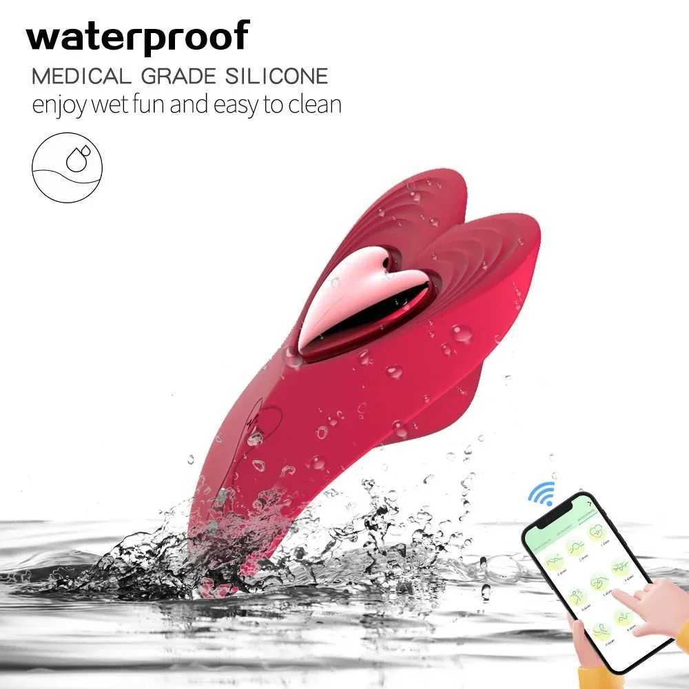 APP Wearable Vibrator Wireless APP Remote Panties Massager Stimulator Magnetic Vibrating Female Masturbator Sex Toys for Women W250618