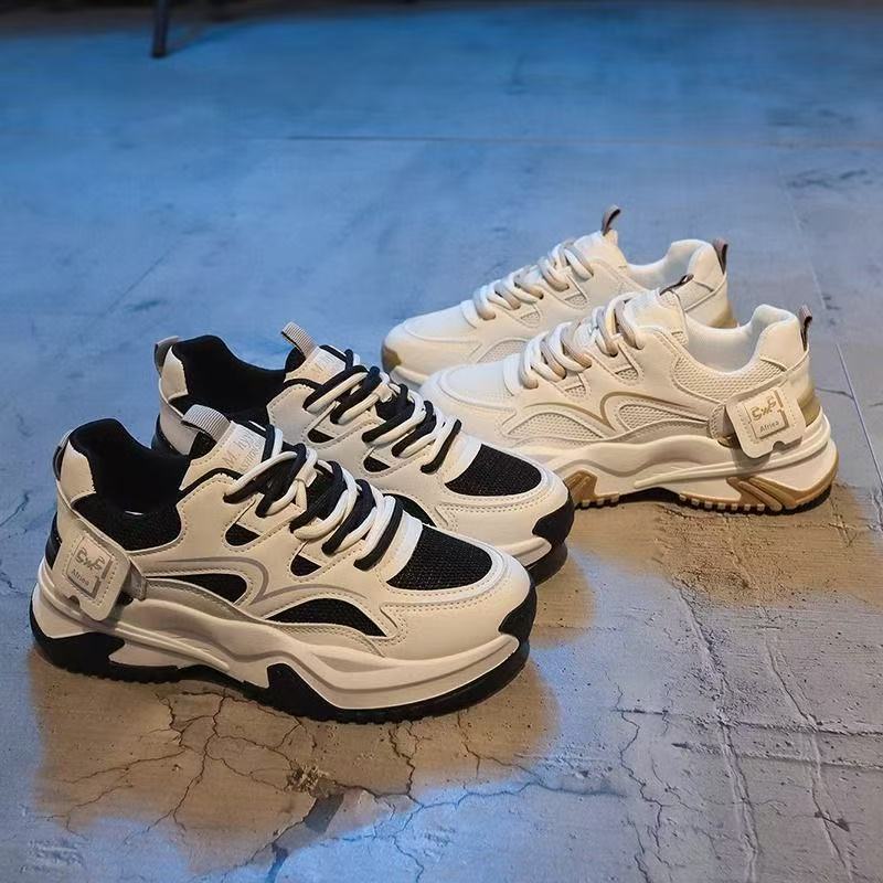 Trendy 2025 New Women's Casual Shoes Comfortable Wear-Resistant Casual Sports Shoes Student Flat Shoe Platform Sneakers Platform Tennis Female za