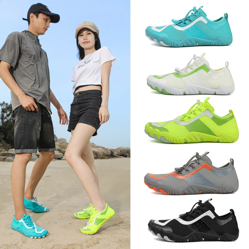 Summer Women Multi Functional Quick-Dry Non-Slip Selling Water Boots Men Aqua Shoes Outdoor Beach Breathable Swimming Shoes 250617