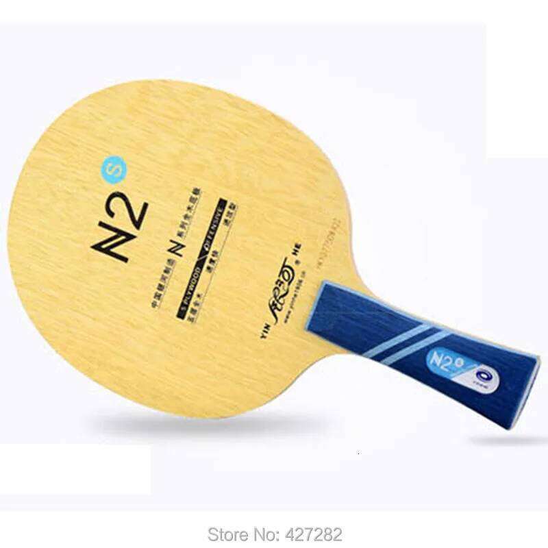 Milkey Way-Yinhe Pure Wood N-2S Professional Table Tennis Blade for Beginner, Indoor Rackets, Sports, Indoor, Original