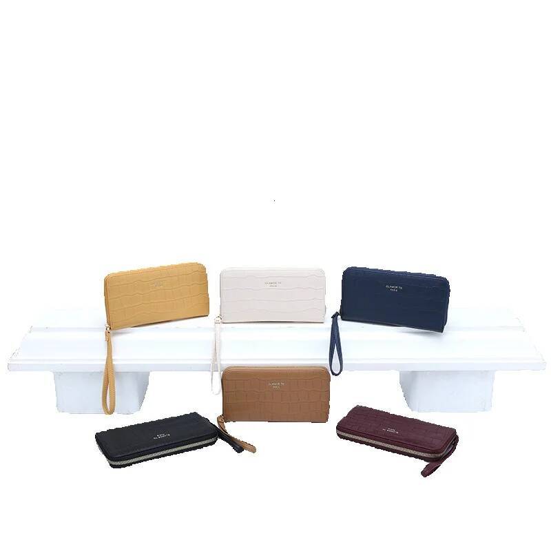 Free Luxury Bag Shipping Designer Commuting Card Holder Bag Zipper Card Holder Simple Women's Portable Clutch Wallet Women's Wallet Evening 