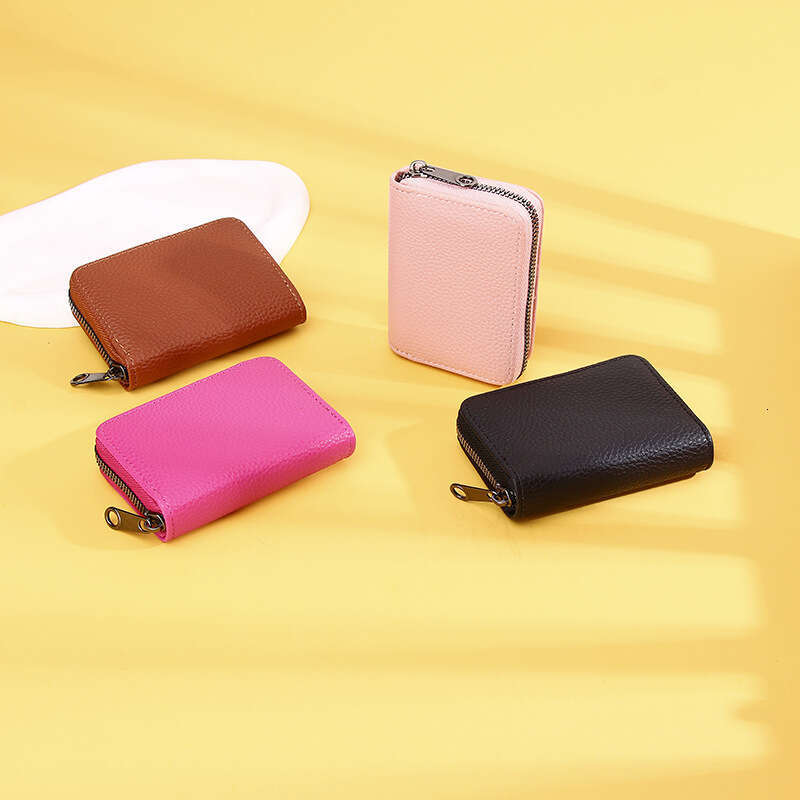 New Style Accordion Women, Compact Exquisite Anti-theft Sleeve with Multiple Slots, Large Capacity Bank Card Holder and Coin Purse for Women