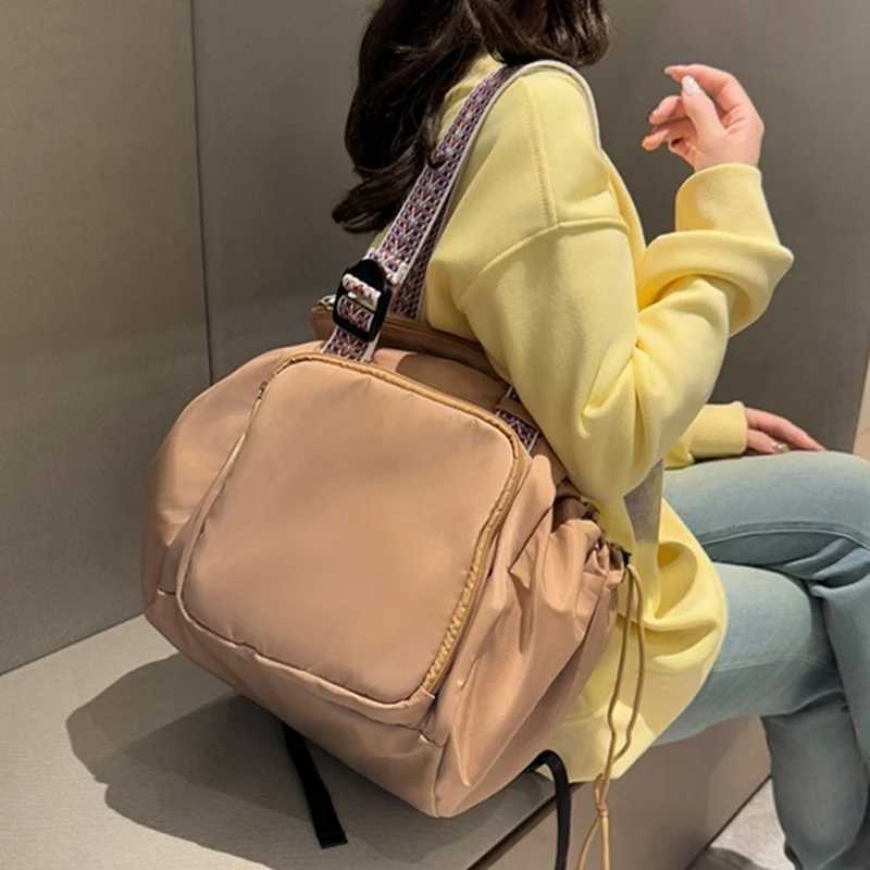 Travel Cradle Duffel Bag Outdoor Camping Shopping Storage Handbag Multiple Compartments Mummy Bag Large Sports Gym Yoga Backpack W250618