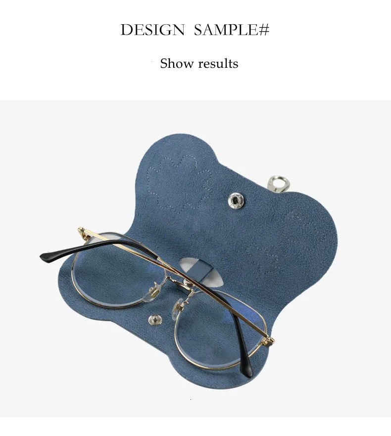 IENJOY High Quality Portable Eyeglasses Glasses Case PU Leather Glasses Case Sunglasses Case Soft Durable Eyewear Accessories 250617