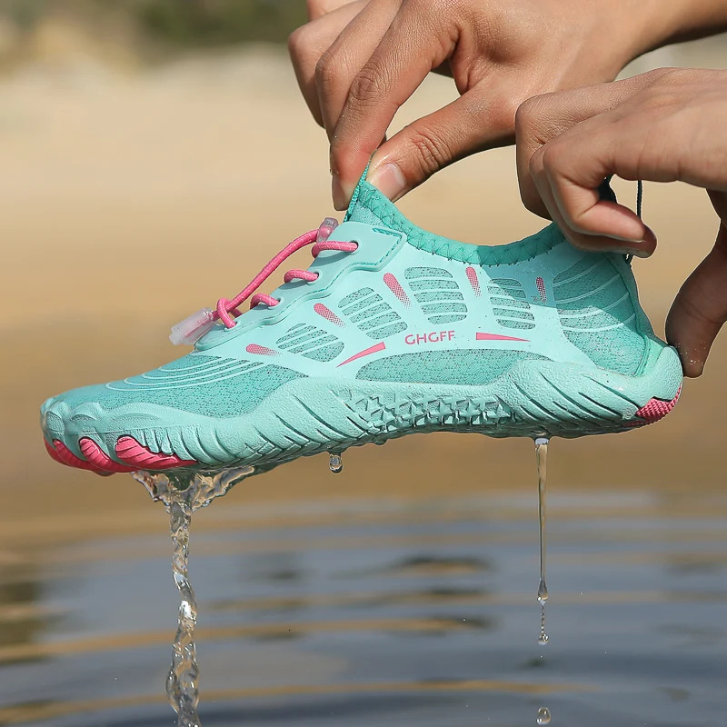 Unisex Water Shoes Swimming Diving Socks Summer Aqua Beach Sandal Flat Shoe Seaside Non-Slip Sneaker Socks Slipper for Men Women 250613