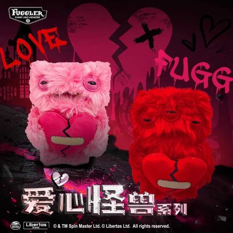 Fuggler Soft Plush Doll Love Series Teeth Monster Ugly Cute Toys 22cm Figures Funny Valentines Day Birthday Trend Gifts Z250619