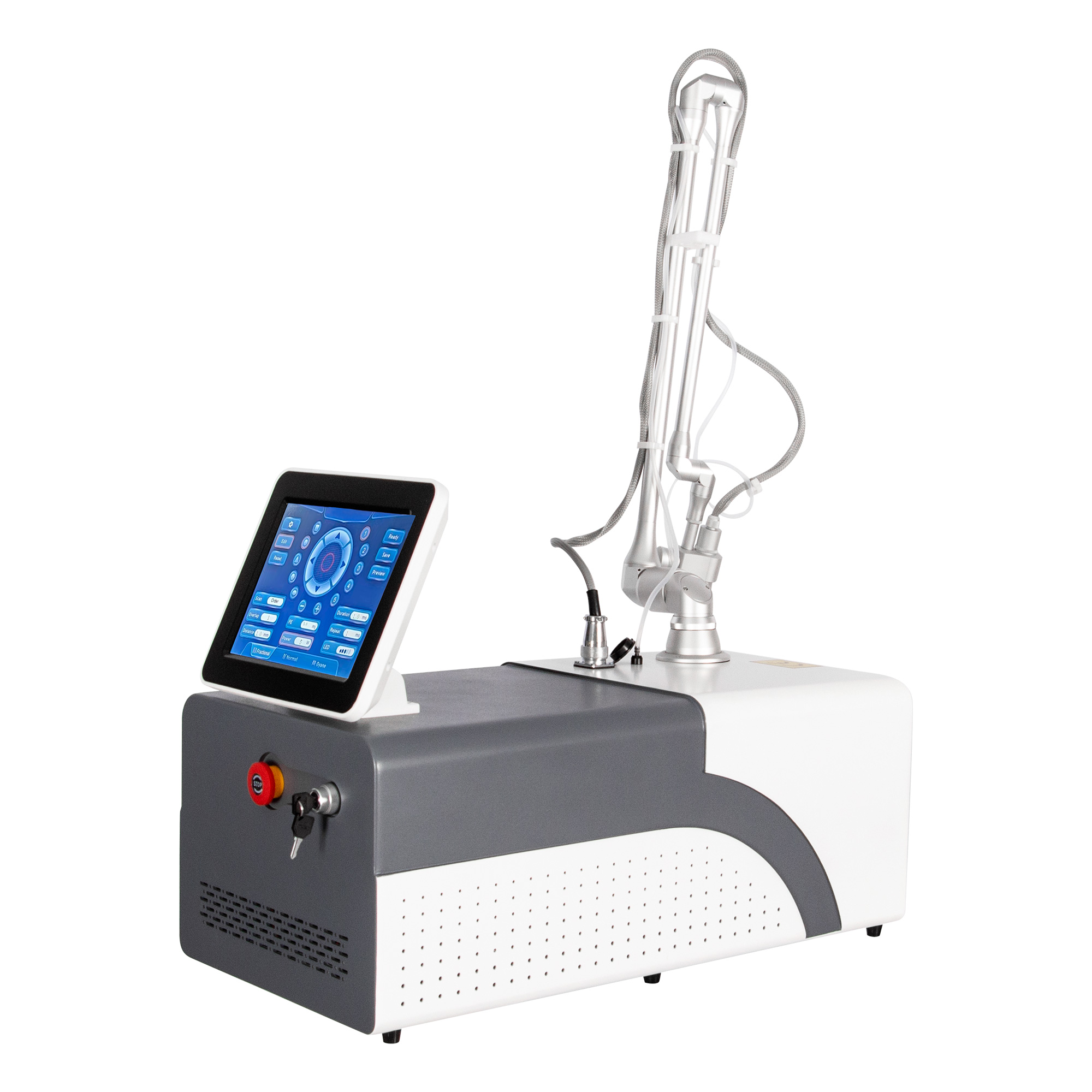 Professional Portable Fractional CO2 Laser Machine 4D Device For Stretch Mark Acne Scar Removal Skin Rejuvenation Salon Clinic Use