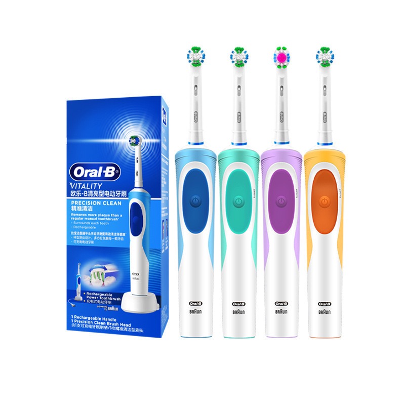 German electric toothbrush D12 D100soft bristled adult couple induction rechargeable rotary whitening toothbrush