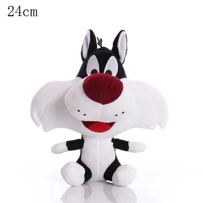 New 20cm Classic Looney Tunes Bugs Bunny Cartoon Fed Doll Tweety Cyclone Dfy Plush Toy Figure Childrens Gifts Y250619 Y260128