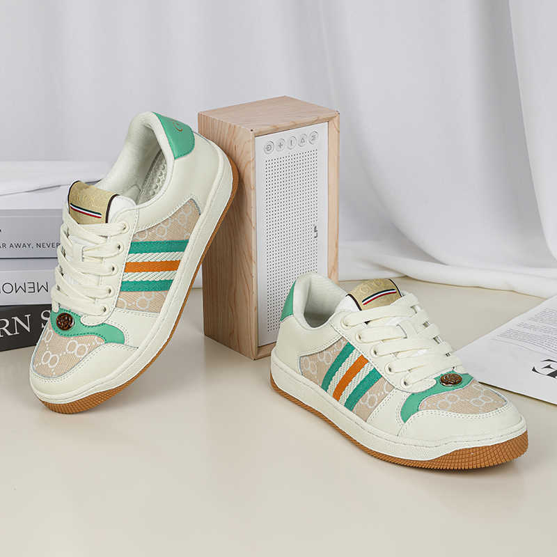 ROE1 YW6Z Designer Casual Shoes Men Women Sneakers Low Black White Gold Multi Color Camo Staesi Combo Bathing Pink Patent Leather Green Outdoor Traine