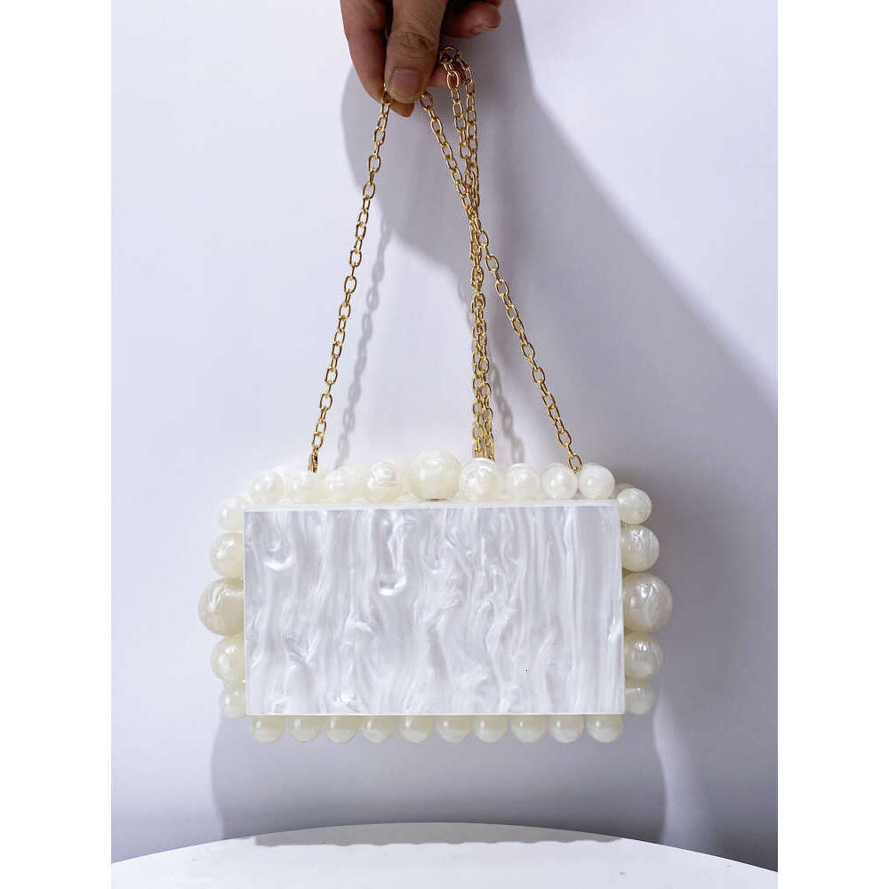 Acrylic Box Evening New Fashion Women s Banquet Chain High end Single Shoulder Crossbody Bag