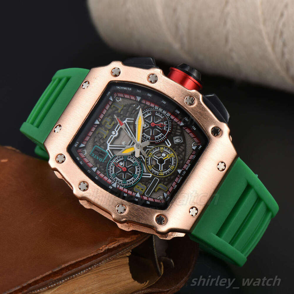 Richhar Mill Watch richad millie watch AAA High Quality Chronograph Rubber Watches women Watch Designer Luxury Watch Quartz Automatic Vintage with box Gift 22