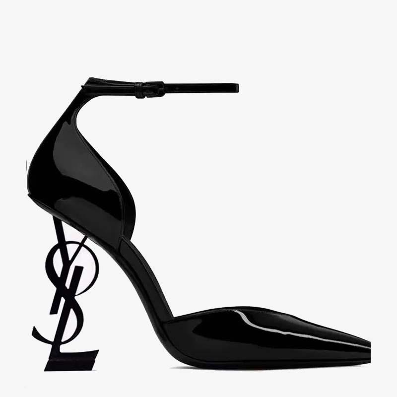 TOP High Heels New Brand Women's Sandals Sexy Black High Heels Sharp Pointed Suede Pumps Elegant Shallow Mouth Etiquette Shoes 966