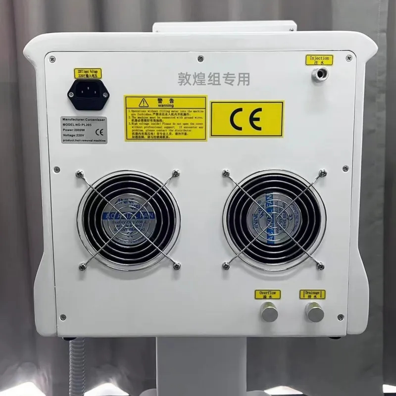 Ice Platinum755 808 1064nm Diode Laser Hair Removal Machine with Cooling Permanent Painless Three Wavelength Epilator
