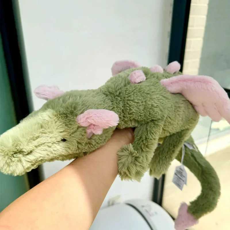 Tag 50cm Matcha ry Dragon Barcelona Bathrobe Bear Bedro low Cat And Dog Play With Plush Toys Pet Holiday Gift Y250619 Y260128