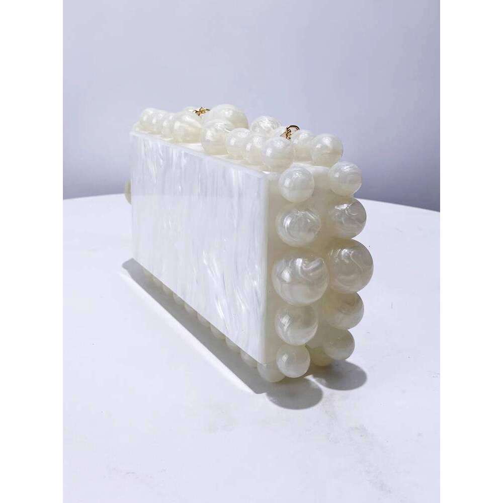 Acrylic Box Evening New Fashion Women s Banquet Chain High end Single Shoulder Crossbody Bag