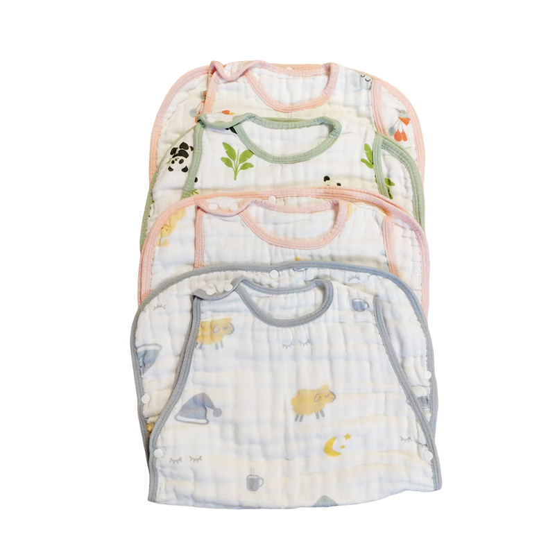 Sleeveless vest style pajamas, children's anti kick sleeping bag, baby sleeping bag, spring and summer thin bamboo cotton gauze 36*58