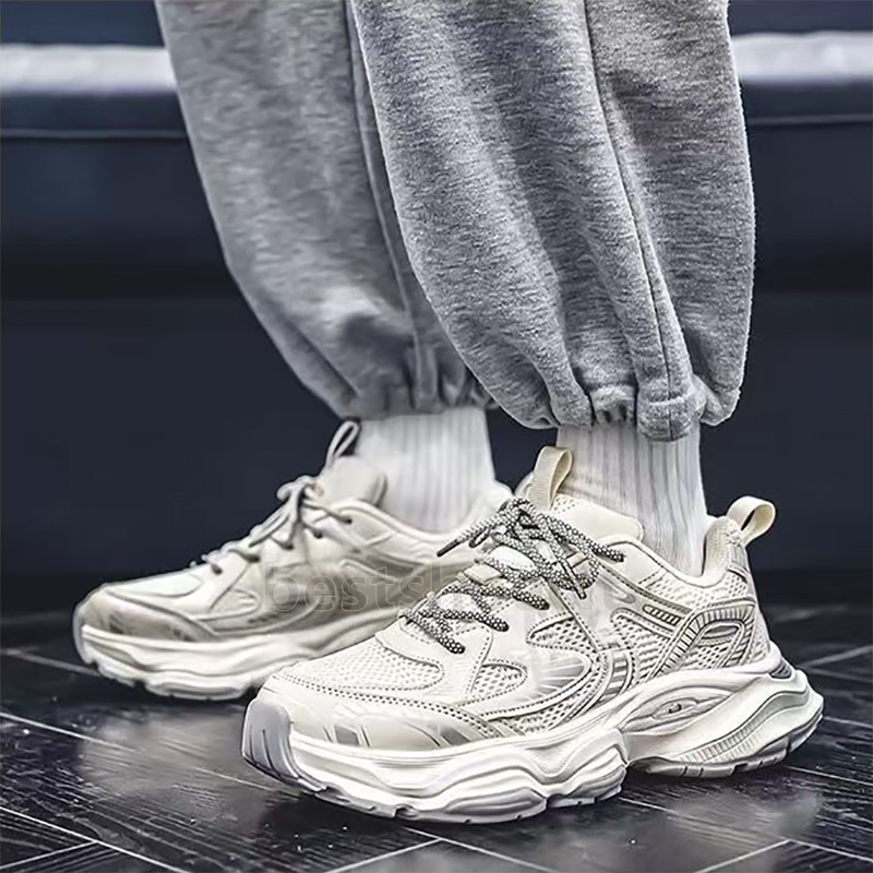 running shoes mens trainers Vintage Designer Shoes sneakers low-top athleisure mesh breathable dad shoes Sports couple thick-soled Outdoor sneaker