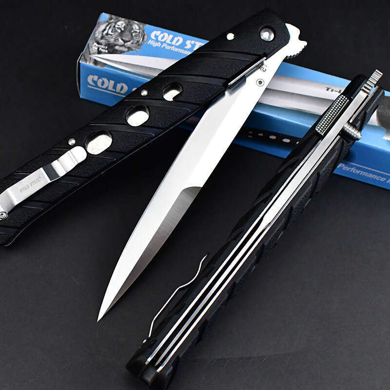 Cold Steel 26 Survival Self-Defense High Hardness Outdoor Folding Portable Camping Pocket Knife Sharp