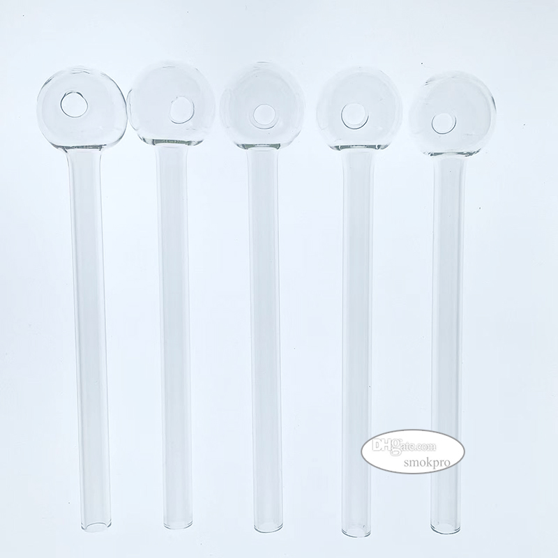 Tariff Free To USA - 15cm Thick Pyrex Glass Pipe With 3cm Big Oil Burner Bowl 6 Inch Hand Tube