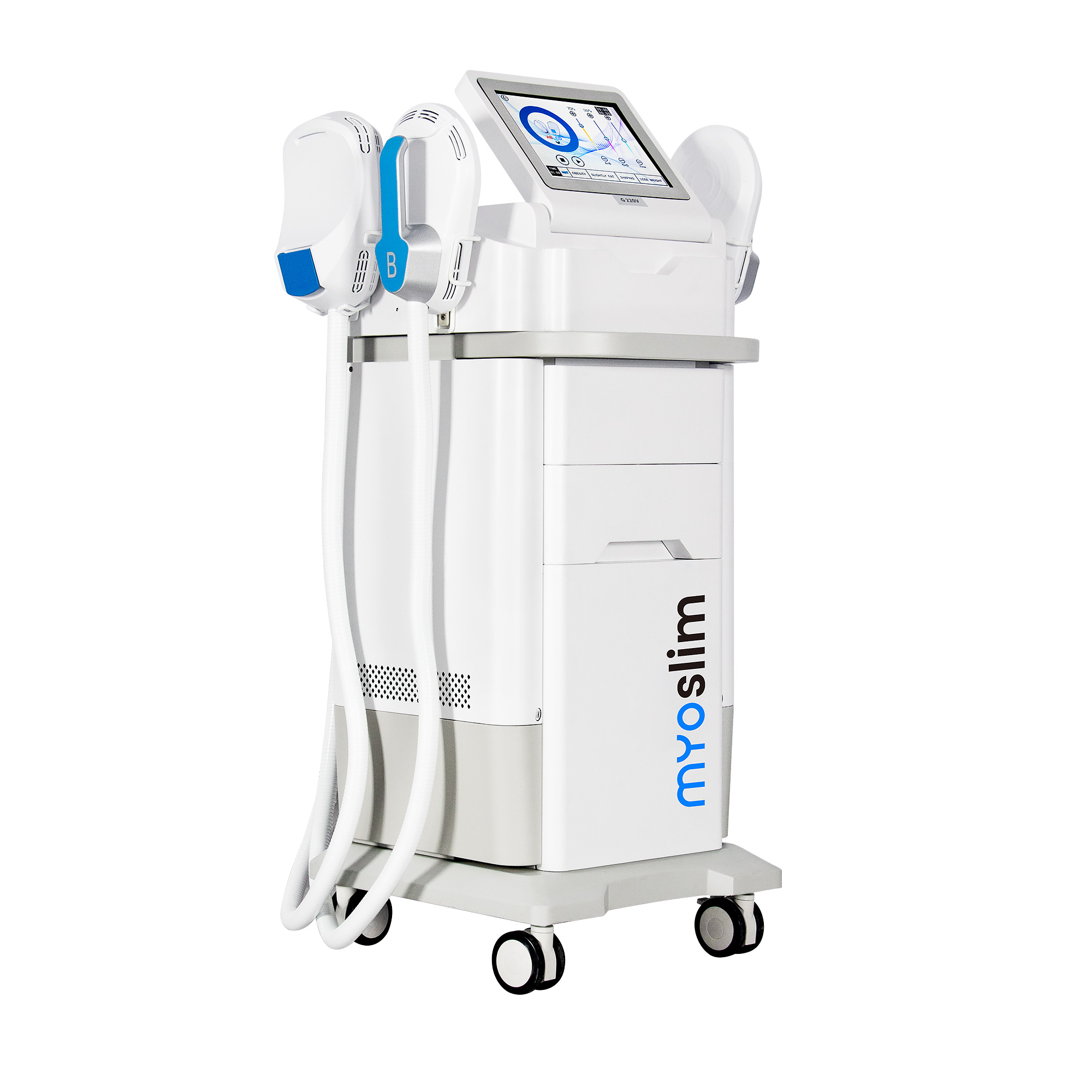 Myoslim Professional rf Machine Body Sculpt Myoslim Body Contouring Shaping Body Muscle Stimulator 15 tesla 6500w