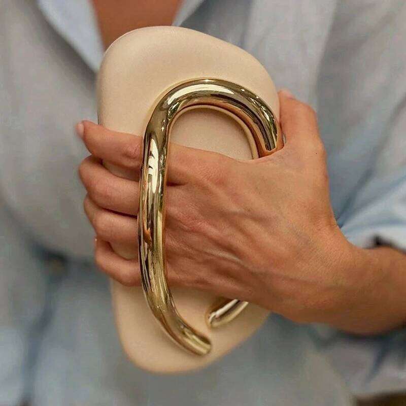 Luxury Bag Gold Closure Box Clutch Bag Women Evening Wedding Party Cute Purse Handbag New Designer