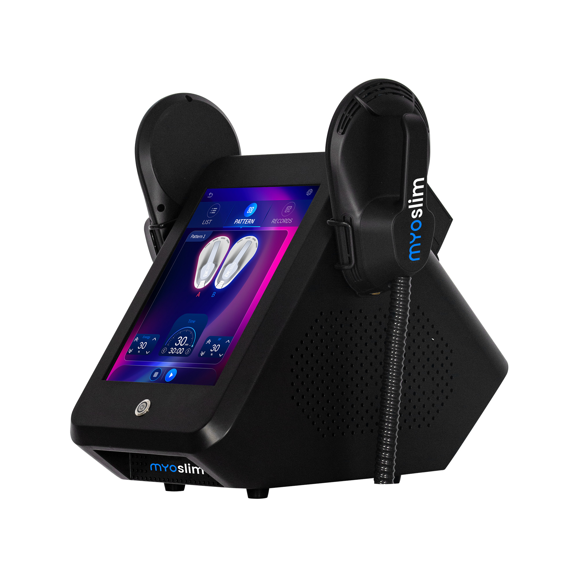 2025 New Myoslim Portable RF Muscle Toner For Slimming And Body Contouring Electromagnetic Fitness Equipment For Weight Management And Toning