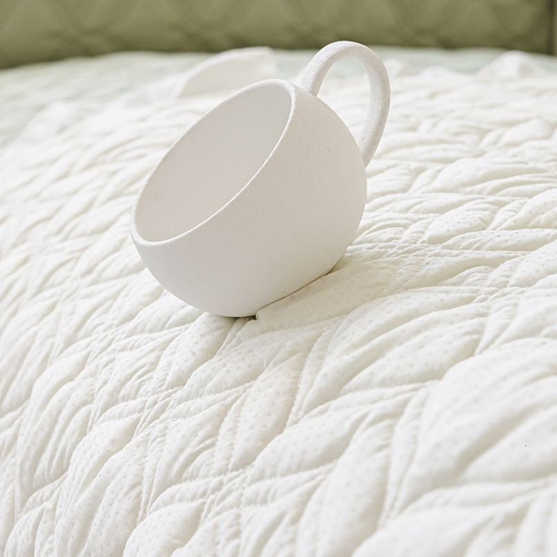 Korean Style Pure Cotton All-Season Non-Slip Seat Cushion Solid Color Light Luxury Cover Fabric Sofa Slipcover