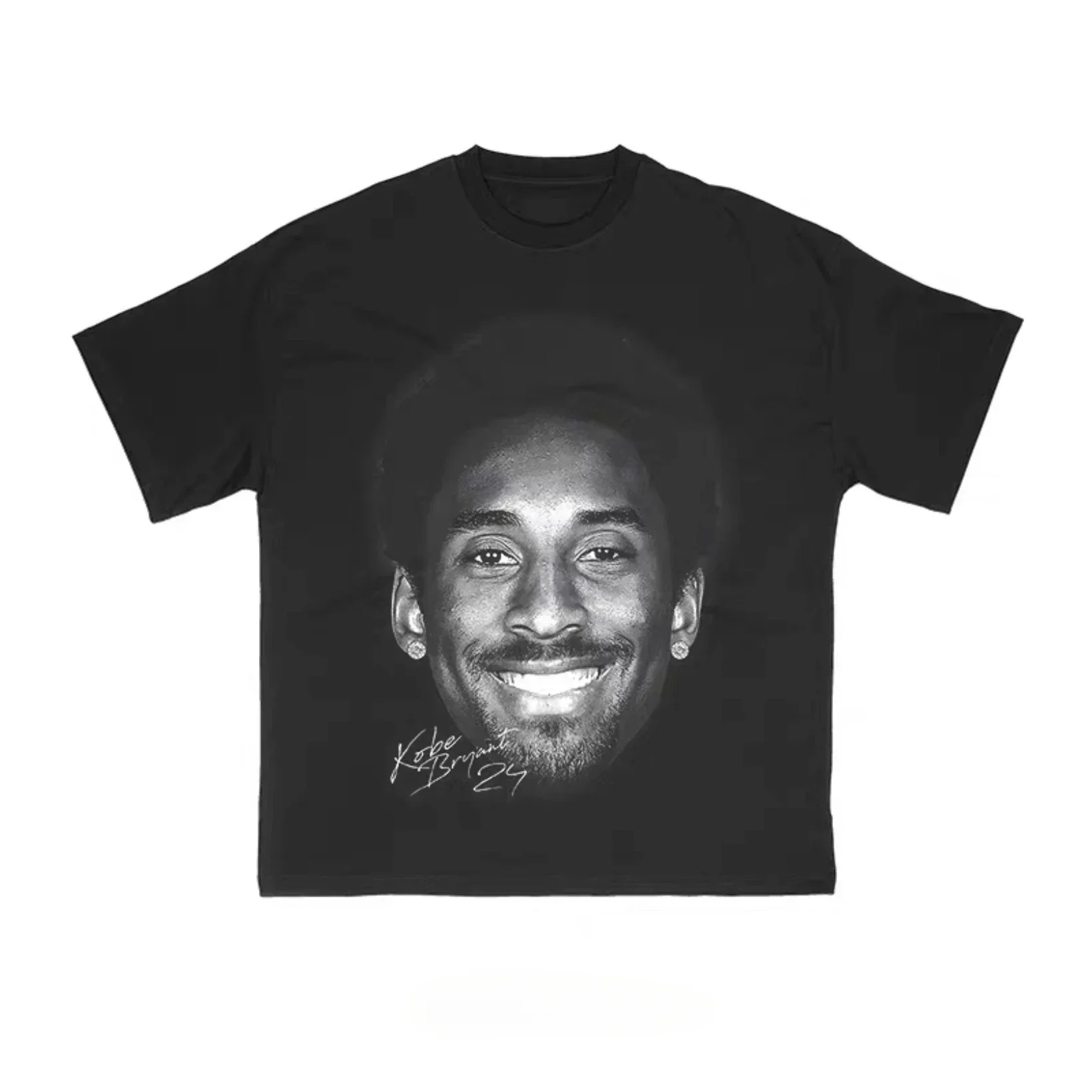Summer Cotton T-shirts Streetwear Quality Basketball Graphics Printed Loose Oversized Tees Tops Men T Shirt Unisex