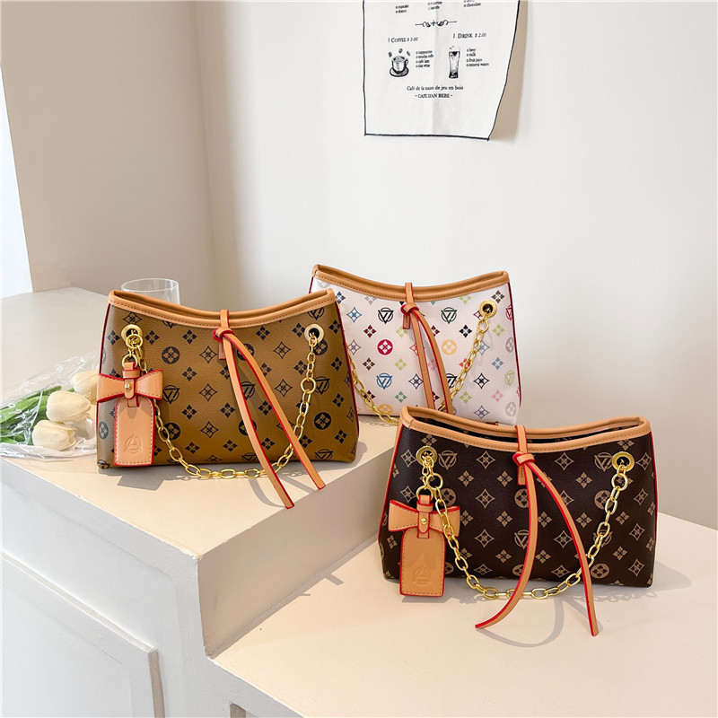 Designer Bag Luxury Bag Hot Free Shipping Designer Shoulder For Woman Outdoor Casual Shoulder Bag Flap Patchwork Vintage Cross White Brown