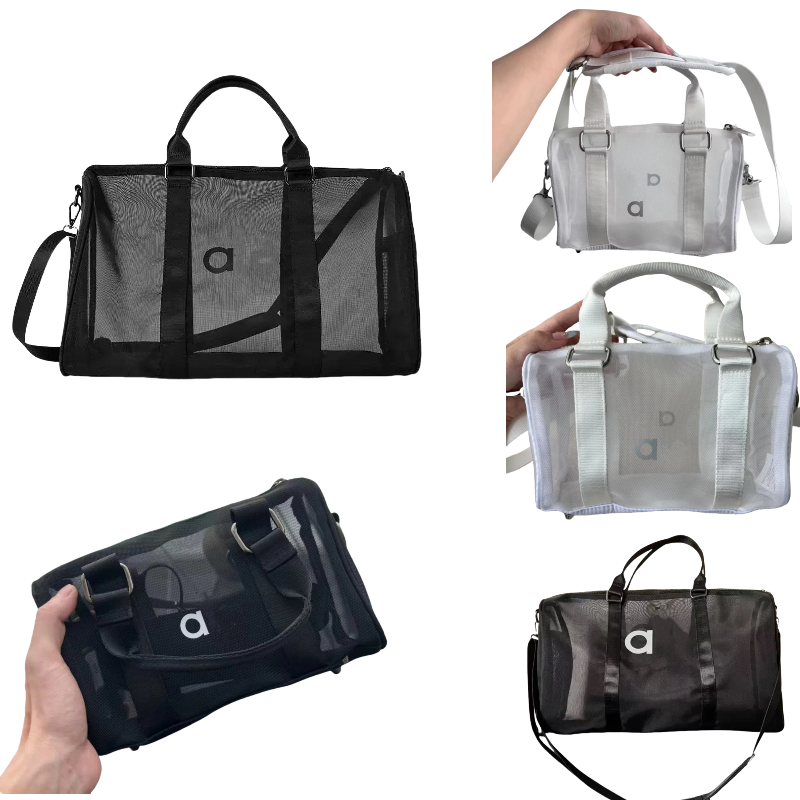 Women's Designer Gym Yoga Bags 5A Along Waterproof Travel High-Capacity Transparent Bag Dry Wet Separation Fashion Daily Crossbody Bags