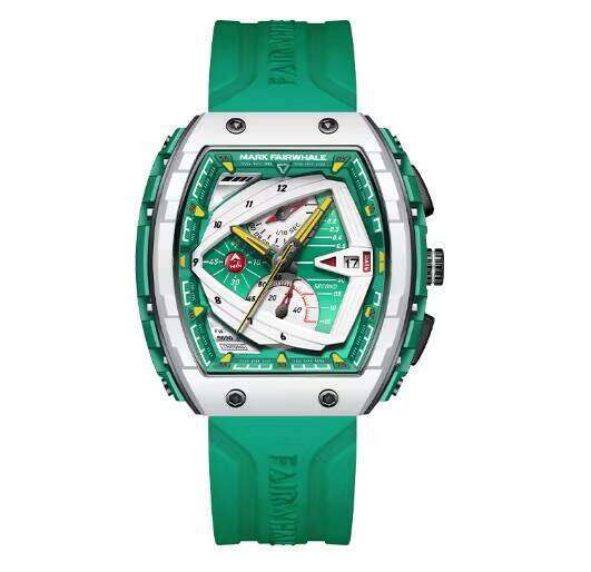 DHgargets Men's Fashion Multifunctional Dual Display Waterproof Watch Digital Quartz Sports Wristwatch