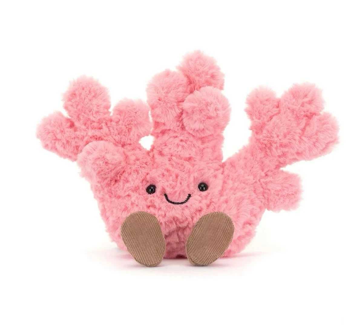 Adorable Jelly Pink Coral Plush Toys Coral Stuffed Dolls Kaii Room Decor Toy Soft Sofa Cushion Kids Birthday Gifts XJ250619